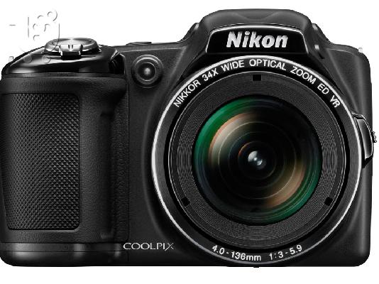 PoulaTo: Nikon Coolpix L830 Μαύρο