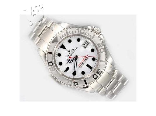 ROLEX YACHTMASTER WHITE AUTOMATIC