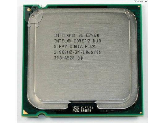 PoulaTo: Intel Core 2 Duo E7400 2.80 GHz 3MB Cache 1066 MHz FSB