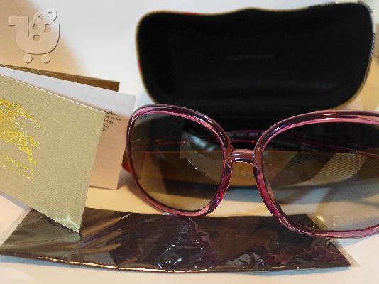 PoulaTo: Γυαλιά Ηλίου Burberry με σκληρή θήκη αυθεντικά