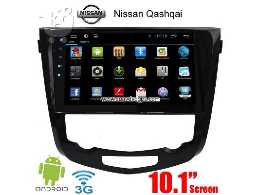 Nissan Qashqai car radio android wifi gps navigation 3G Apple CarPlay DAB+