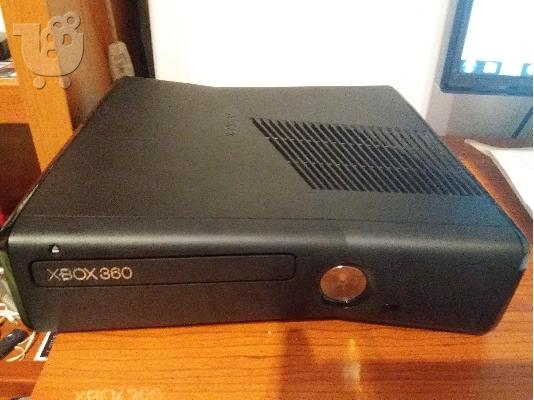PoulaTo: XBOX 360 4GB + χειριστηριο + τηλεκοντρολ + παιχνιδια