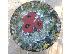 PoulaTo: χειροποίητο διακοσμητικό πιάτο τοίχου με λουλούδια...